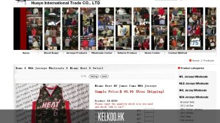 17$ 19~39 USD NBA Miami Heat 6 LeBron James Home And Away Game Jersey Wholesale From China