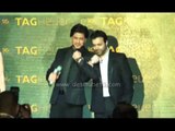 Shahrukh Khan Launches Tag Heuer's Gold Carrera Watch Collection !