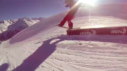 AREA 47 Snowpark Sölden: Snowboard GoPro Parkcheck - 14.02.2014