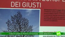 Targa commemorativa dei 'Giusti' riminesi contro la deportazione ebraica