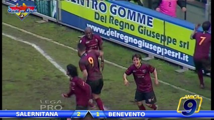 Salernitana - Benevento 2-1 HD | Highlights and Goals Prima Div. Gir.B 26^ Giornata 2/3/2014