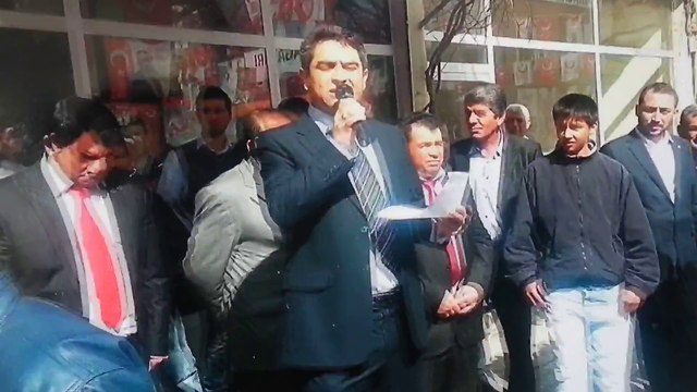 AFŞİN BÜYÜK BİRLİK PARTİSİ SEÇİM BÜROSU AÇILIŞI-HALİL DEMİR