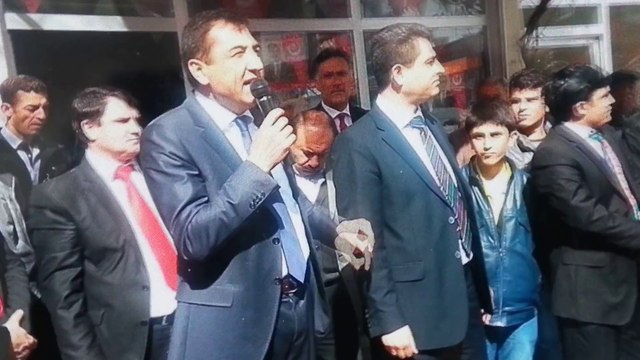 AFŞİN BÜYÜK BİRLİK PARTİSİ SEÇİM BÜROSU AÇILIŞI-HALİL DEMİR