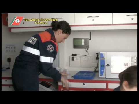 Castel Volturno (CE) - Guardia Costiera controlla laghetto artificiale (04.03.14)