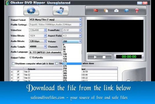 Get Okoker WMV to AVI DVD VCD MPEG Converter&Burner 6.7 Serial Code Free