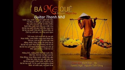 MẸ TÔI - Guitar Solo, Arr. Thanh Nhã