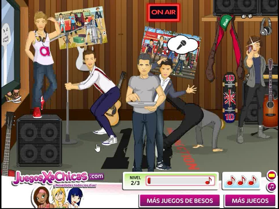 One Direction bailando a lo loco