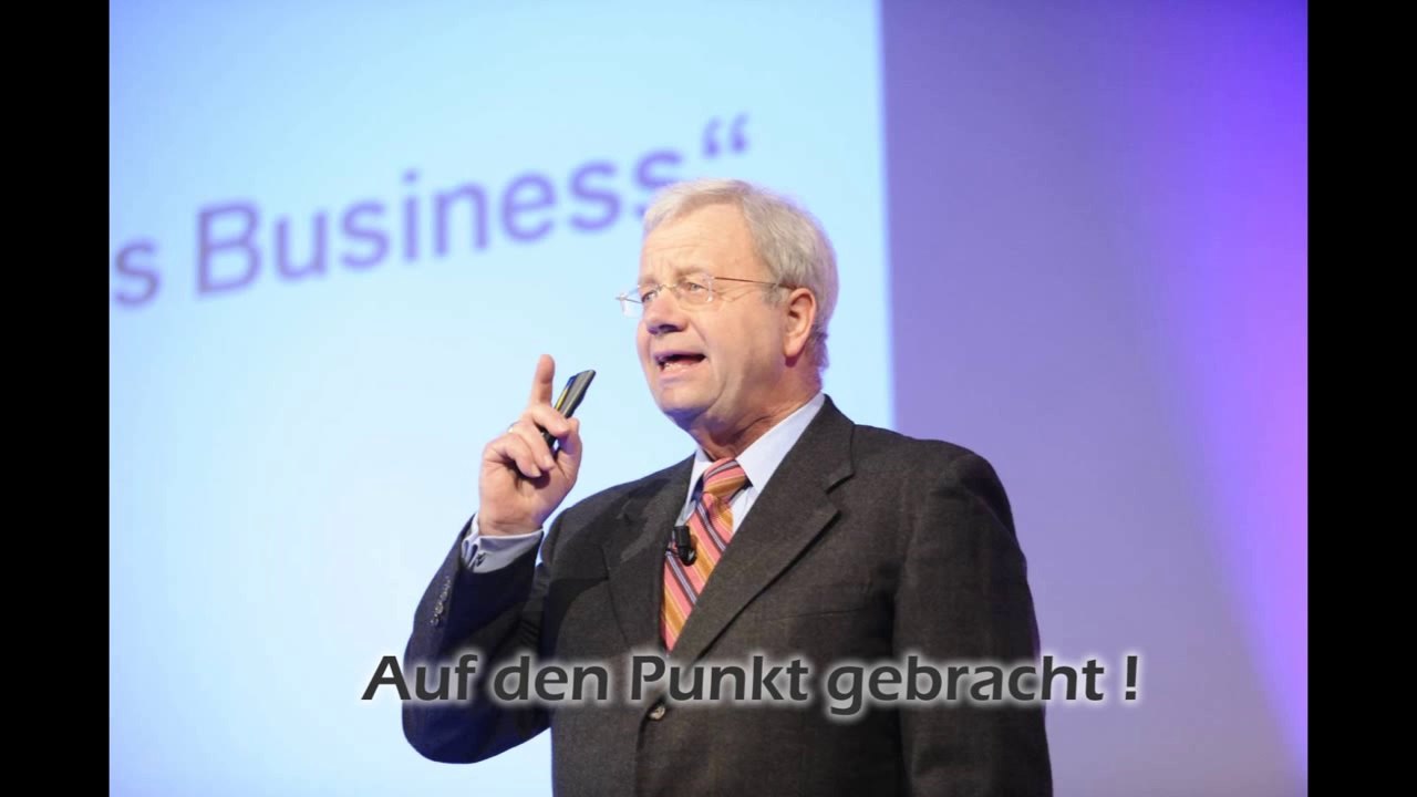 Prof. Karl Born, Wirtschaft unterhaltsam und kompetent auf den Punkt gebracht