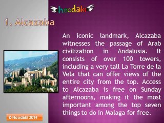 Top Seven Things to Do in Malaga for Free