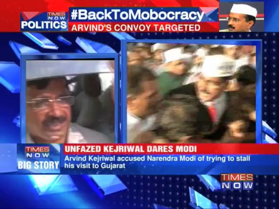 Unfazed Arvind Kejriwal dares Narendra Modi