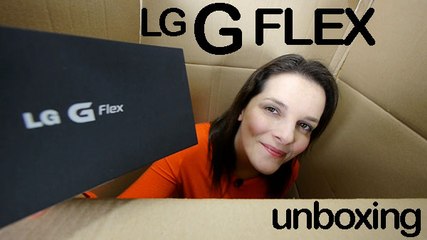 LG G Flex unboxing