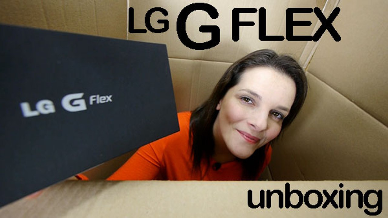 LG G Flex unboxing