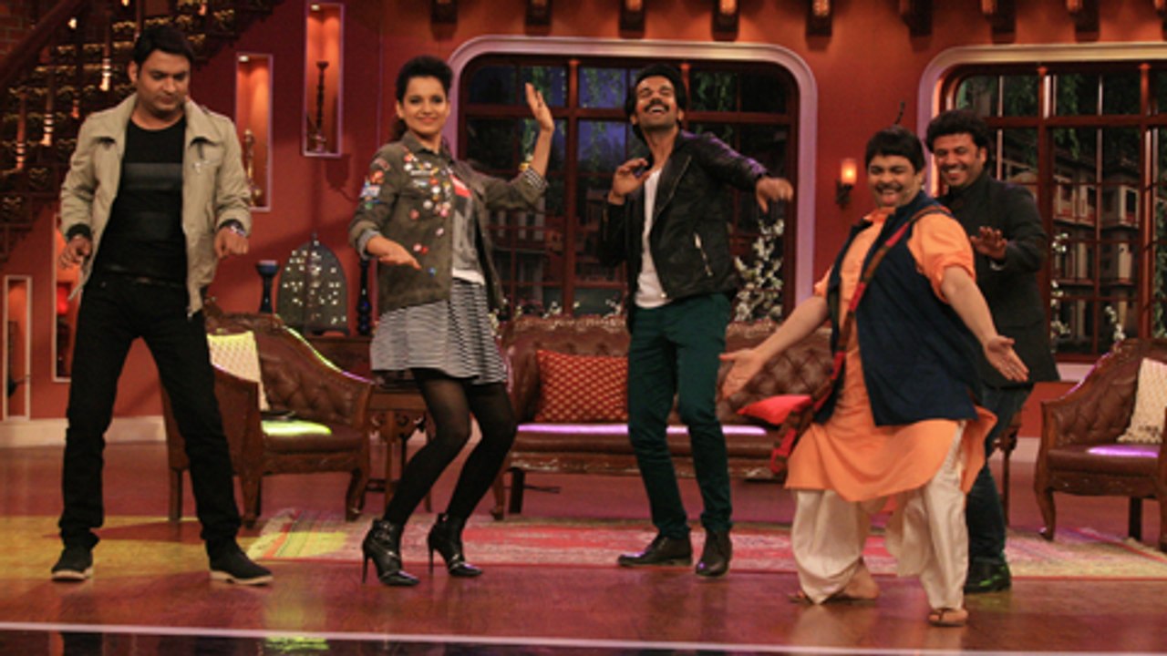 Kangana Ranaut, Raj Kumar Rao - Comedy Nights With Kapil