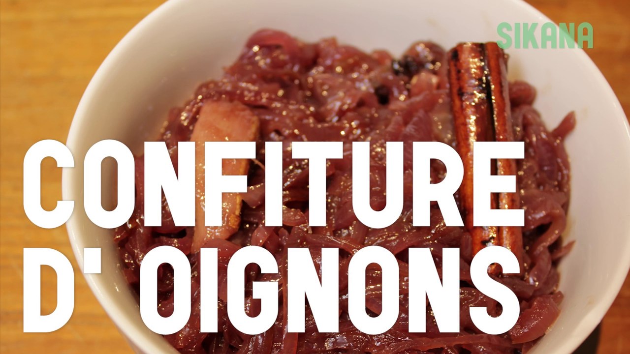 Recette de la confiture d'oignons