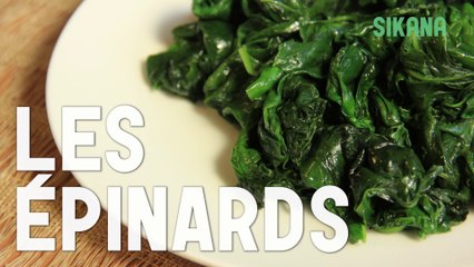 Préparer les épinards simplement