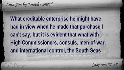 Chapter 37-38 - Lord Jim by Joseph Conrad