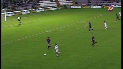 Hommage au joueur de foot Puyol pour son départ du Barça...