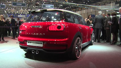 Vidéo Mini Clubman Concept au salon de Genève 2014