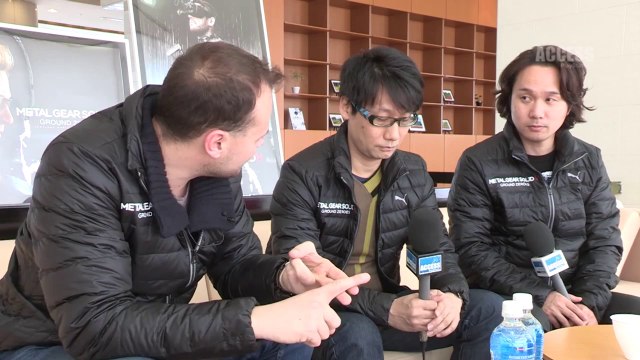 Metal Gear Solid V : Ground Zeroes - Gameplay with Hideo Kojima Speaks [HD]