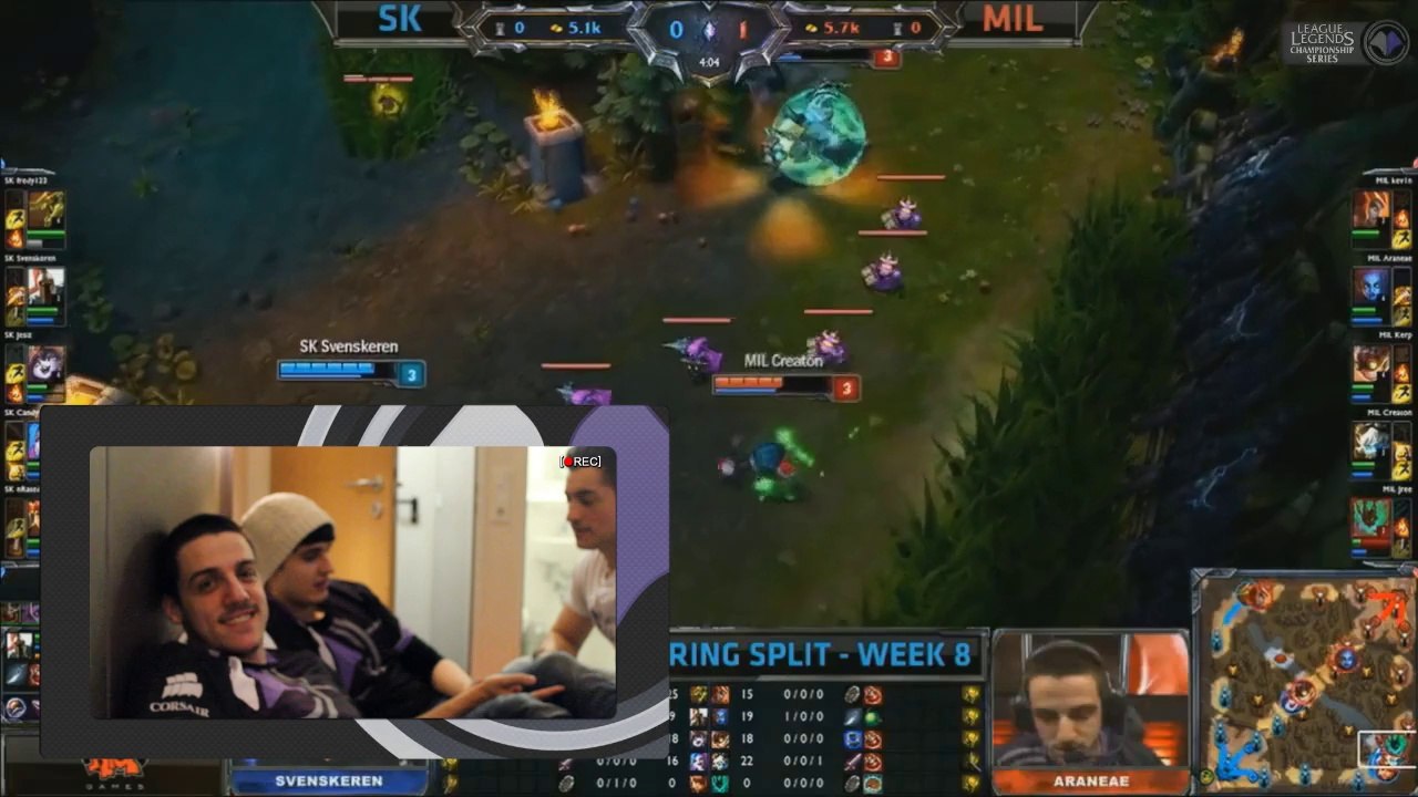 Debriefing de Millenium apres leurs matchs contre SK et Roccat