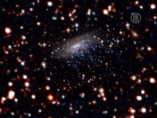 «Хаббл» заснял галактику, теряющую звёзды