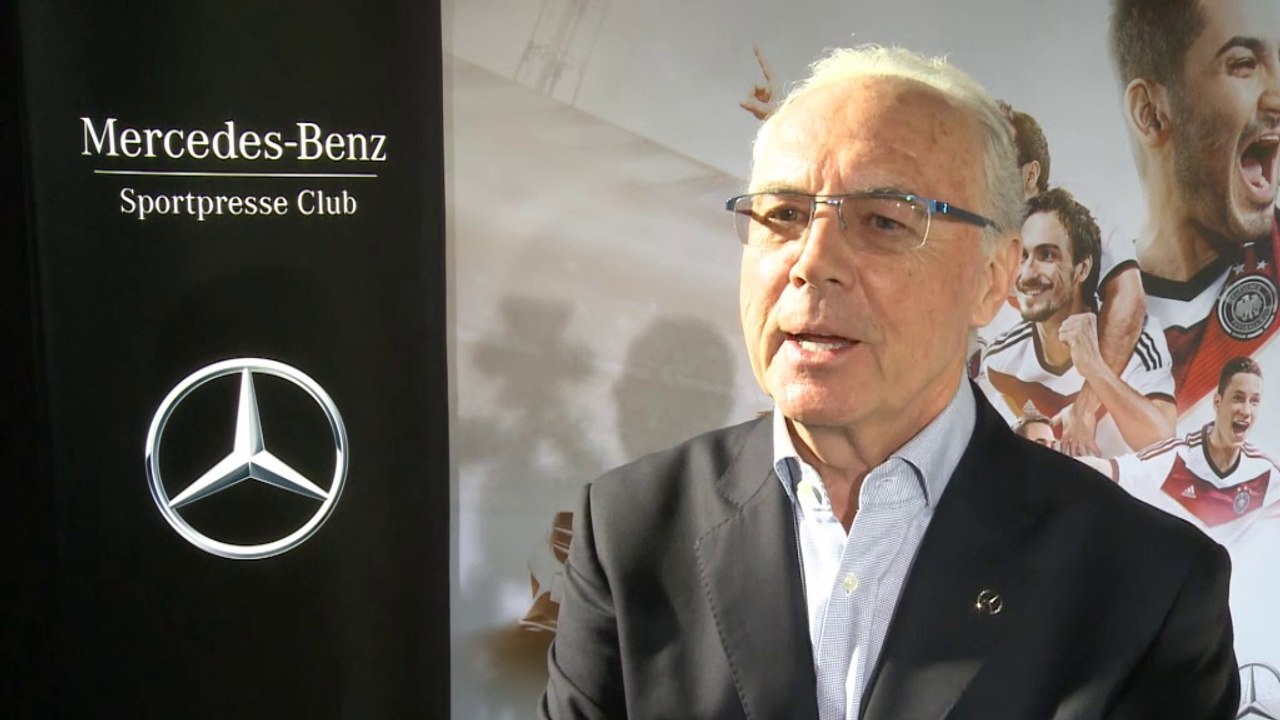 WM 2014: Beckenbauer: 'DFB noch vor Spanien'