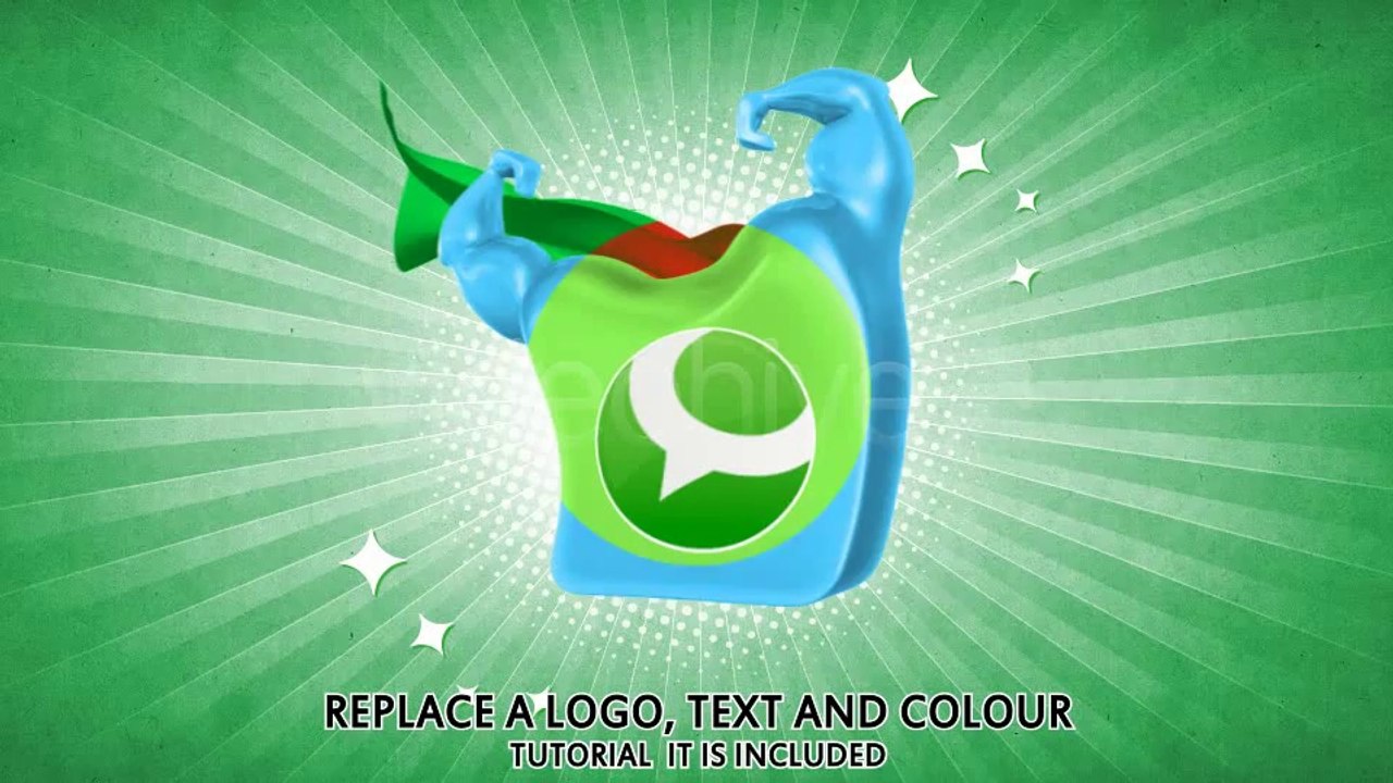 Superhero Logo Intro