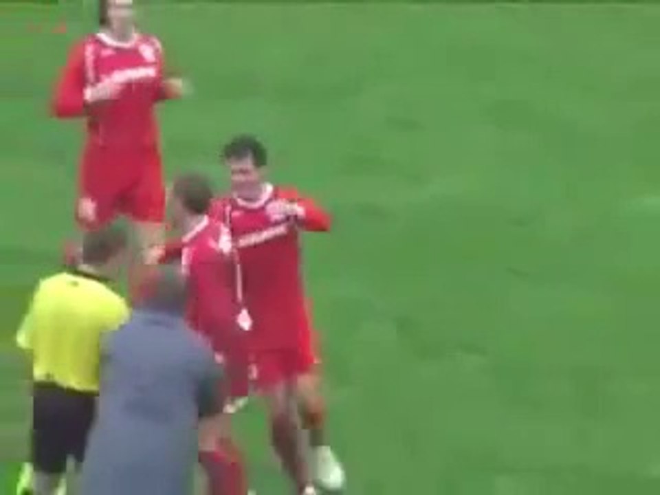 La punizione più strana della storia del Calcio