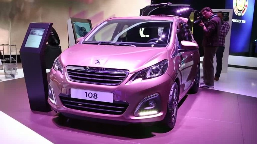 Genève 2014 : Peugeot 108