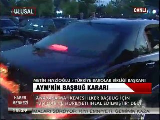 METİN FEYZİOĞLU, AYM'NİN BAŞBUĞ KARARINI YORUMLUYOR.