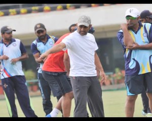 Injured Dhoni plays football rides bike