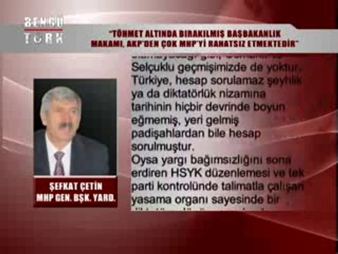 SÖZ UÇAR YAZI KALIR - ŞEFKAT ÇETİN 06.03.2014