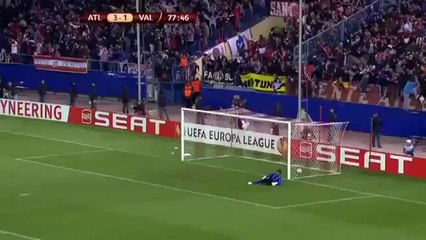 Le pur but de _El Tigre_ Falcao face à Valence.