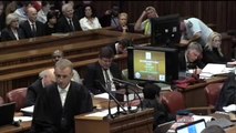 Pistorius breaks down in court