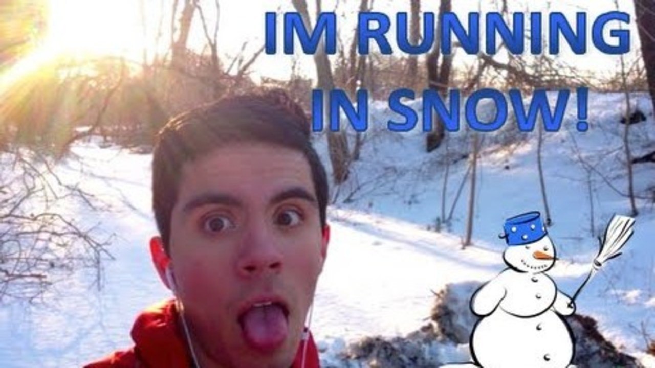IM RUNNING IN SNOW!