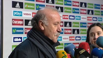 Del Bosque pleased with Costa's debut and team's efforts