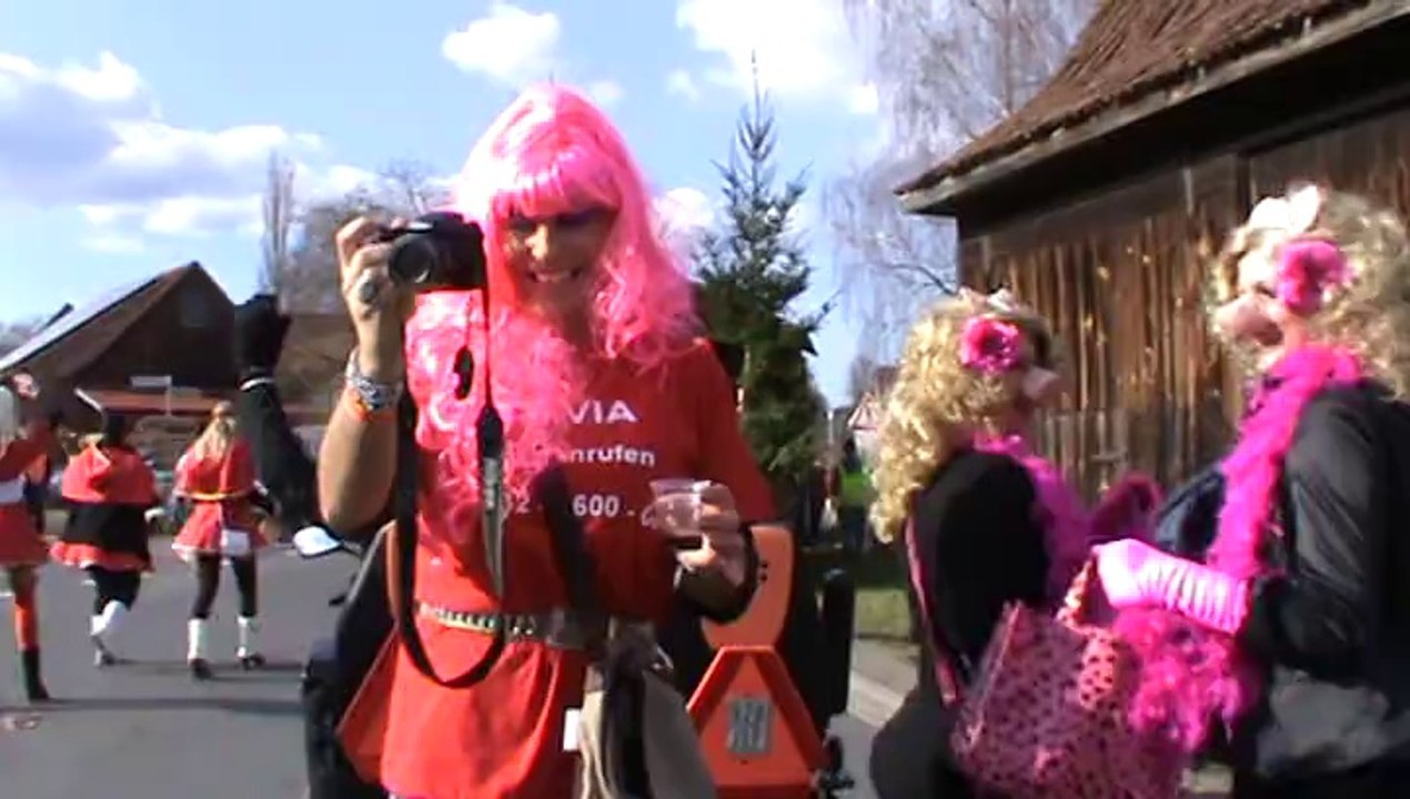 Faschingszug Diebach 2014 Video Hubert und Matthias Dschungelcamp (8)