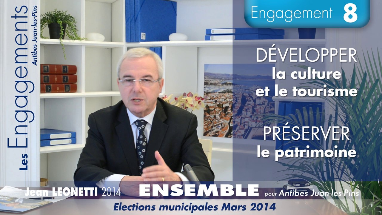Engagement N°8 pour Antibes Juan-les-Pins