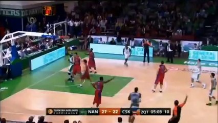 La défaire de Nanterre contre le CSKA Moscou (59-62)