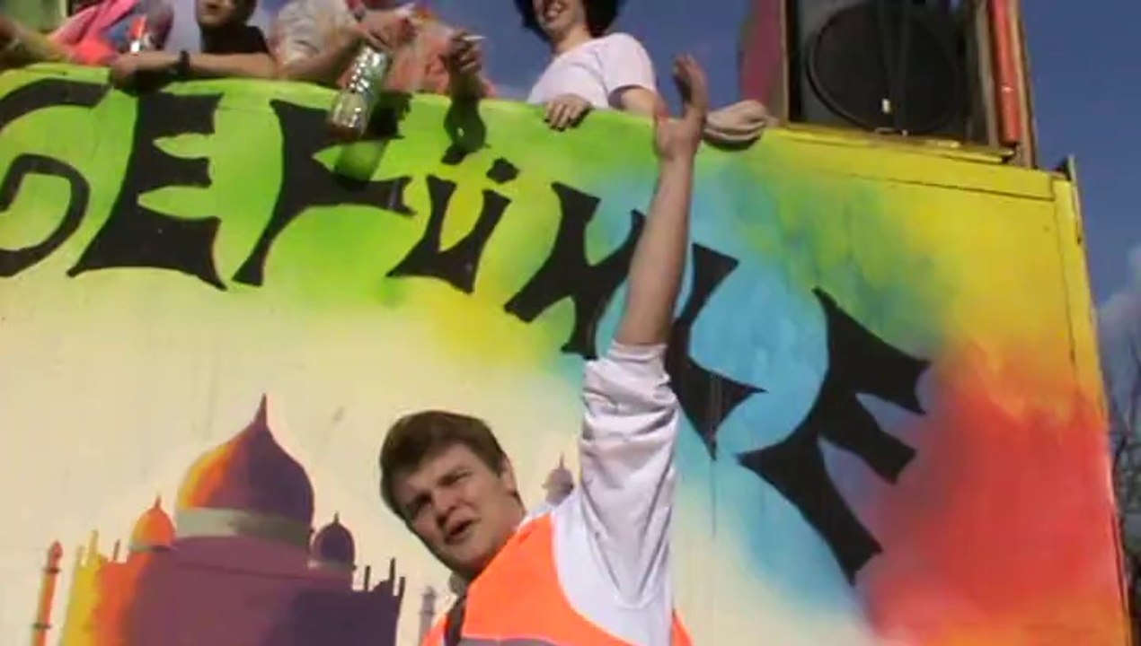 Faschingszug Diebach 2014 Video Hubert und Matthias Dschungelcamp (13)