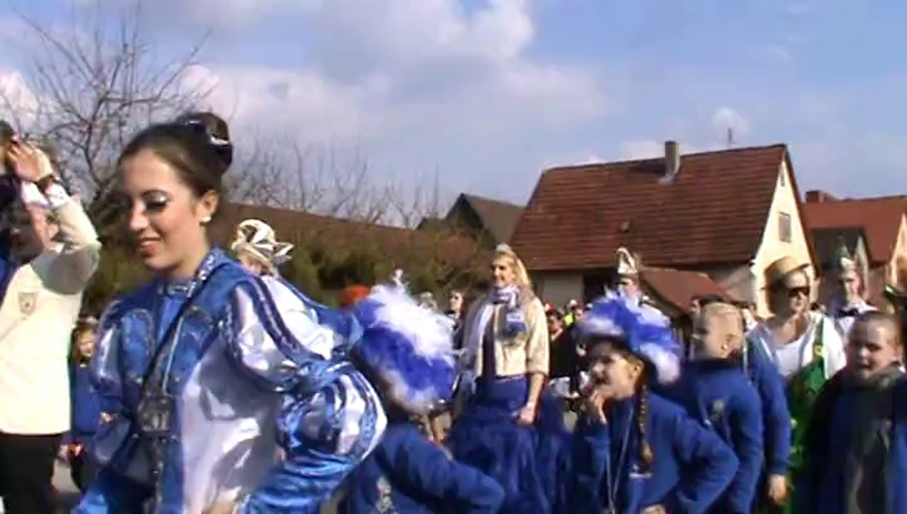 Faschingszug Diebach 2014 Video Hubert und Matthias Dschungelcamp (14)