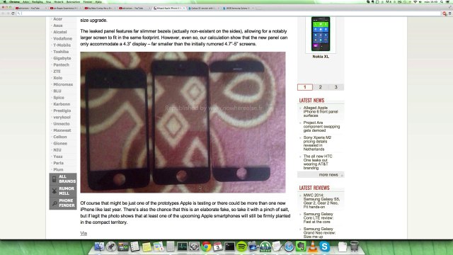 NEW Apple iPhone 6 Display Leaked Edge-To-Edge 2014!