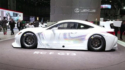Genève 2014 : Lexus RC F GT3