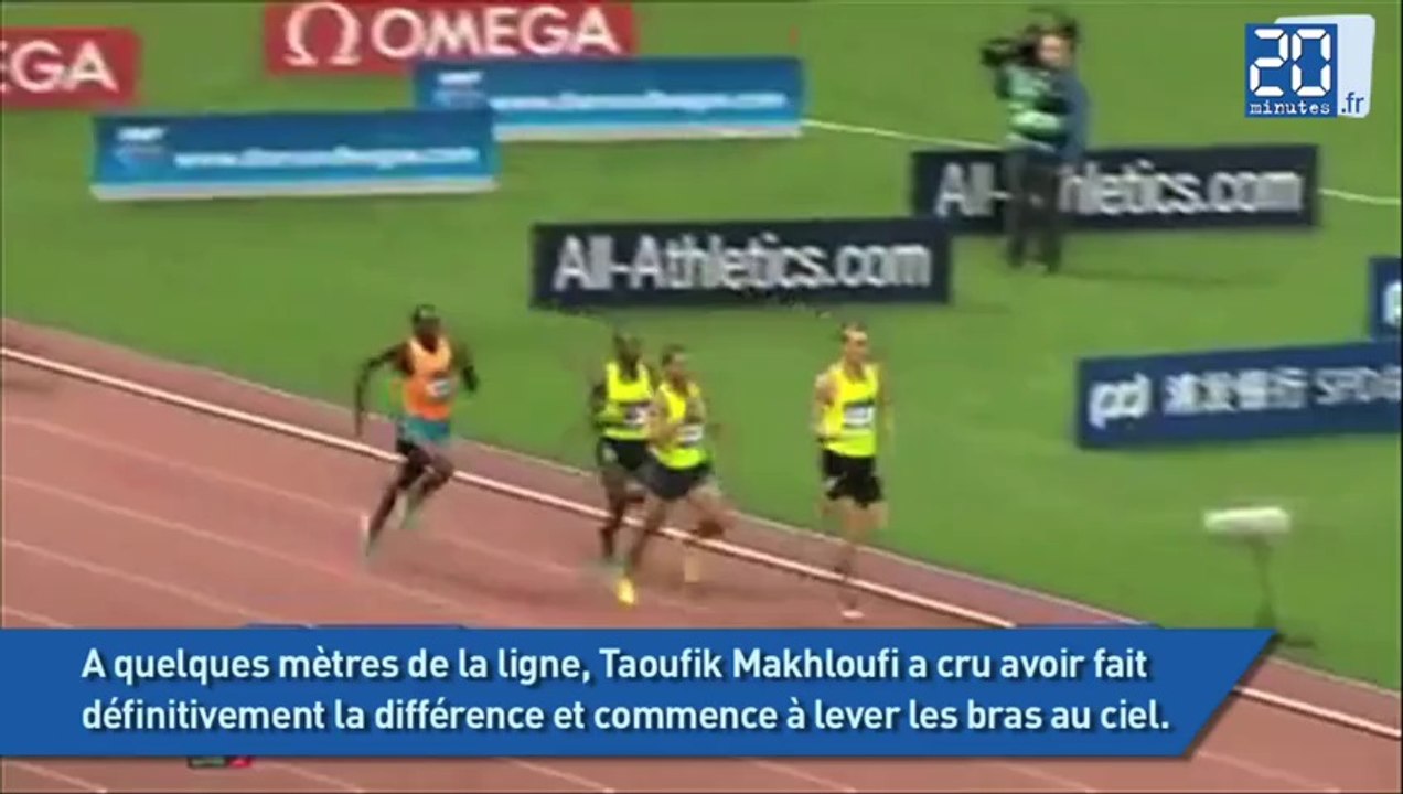 BUZZ NEWS - Un coureur de 800 metres celebre la victoire un poil trop tot