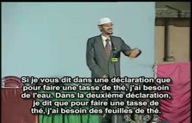Zakir_Naik-- est ce que l'homme est cree de boue