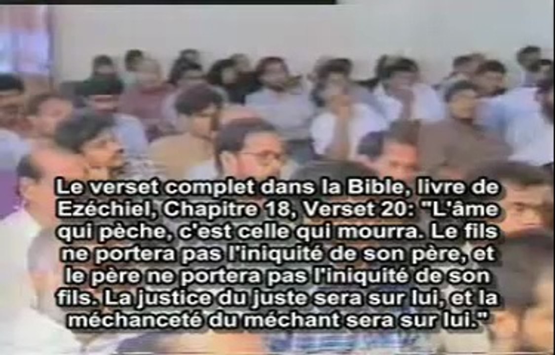 Zakir_Naik-- le concept de peche originel chez les chretiens