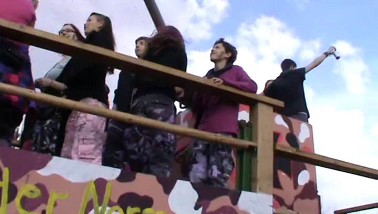 Faschingszug Diebach 2014 Video Hubert und Matthias Dschungelcamp (27)