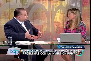 Eugenio D'Medina: Economía sigue cayendo porque no despejamos el ruido político