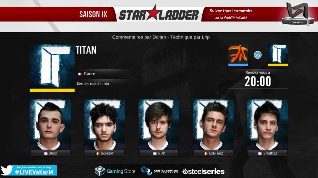 Titan vs Fnatic - SLTV Starseries IX - Inferno