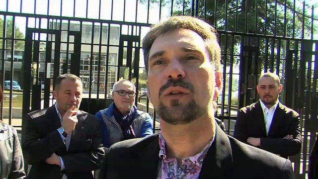 Dépôt de la liste Istres-Entressen à Gauche à la sous-préfecture d'Istres le 6 mars 2014